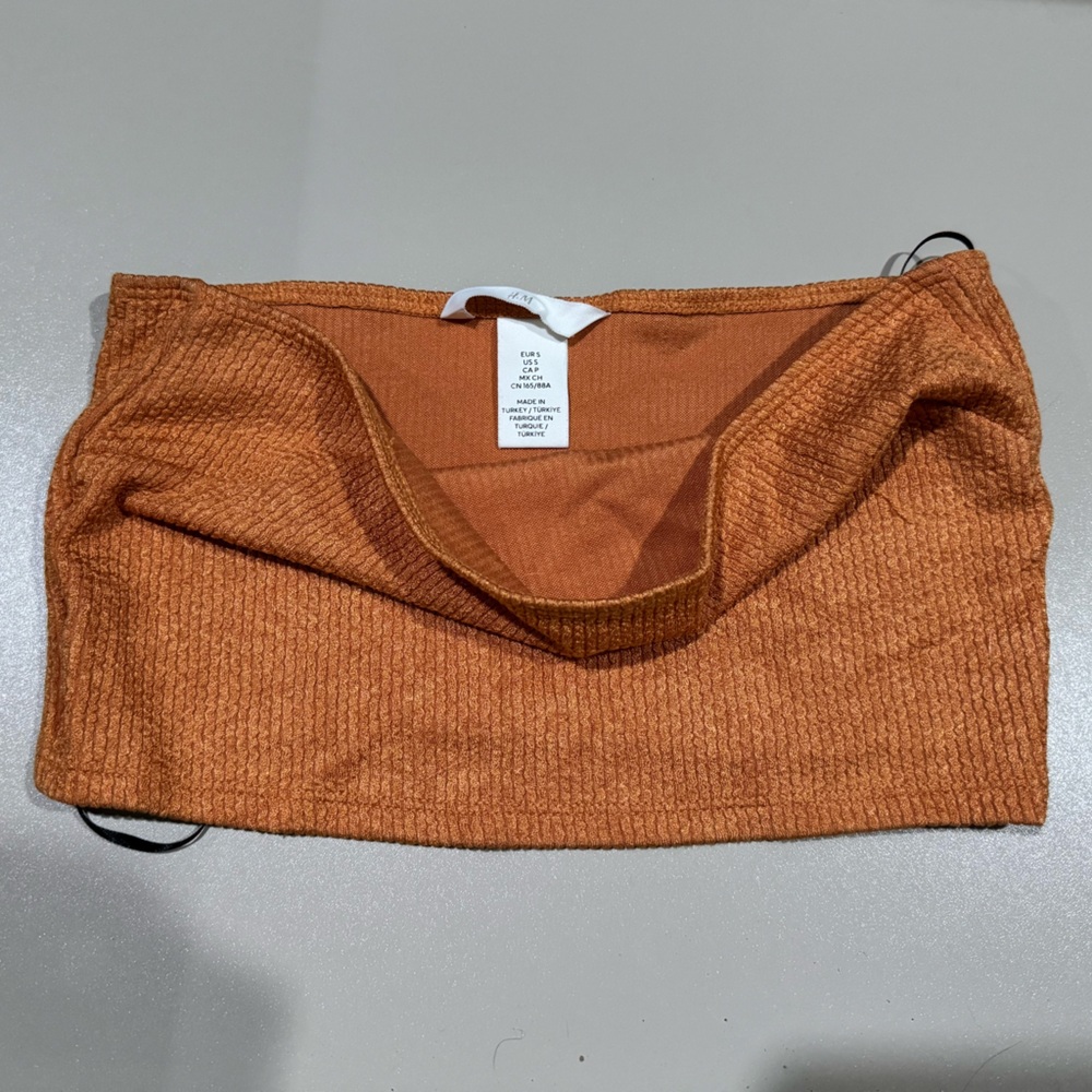 Orange tube top